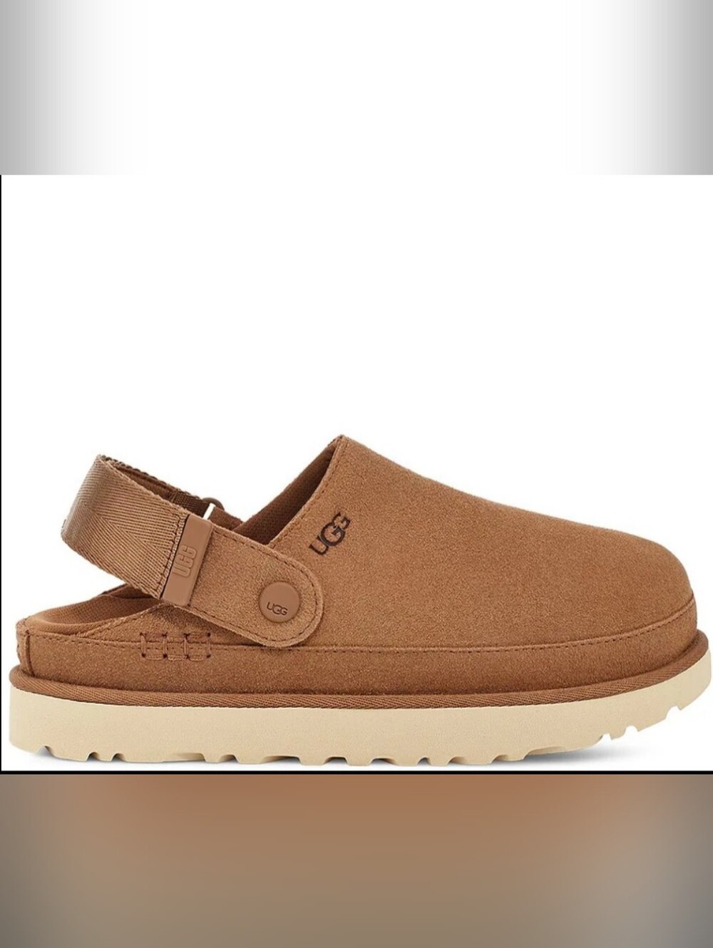 UGG Women's Chestnut Suede Slingback Clog in Chestnut